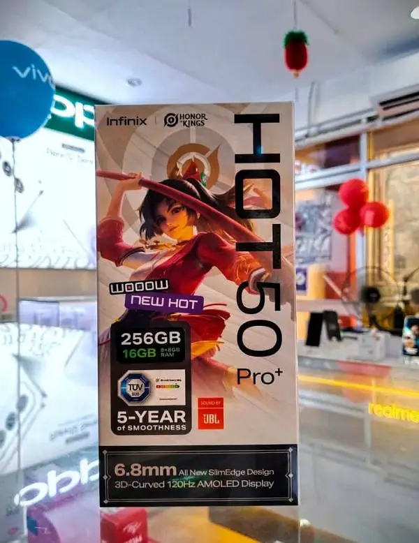 Infinix hot 50 pro plus 8gb 256gb my wtsp/0341-68-86-453